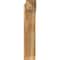 Ekena Millwork Traditional Arts & Crafts Rough Sawn Outlooker, Western Red Cedar, 8"W x 34"D x 38"H OUT08X34X38TRA03RWR - alternate 4
